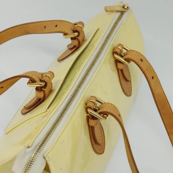 LOUIS VUITTON Monogram Vernis Rosewood Avenue Hand Bag Perle M93508 Auth ep9757 - Picture 6 of 15